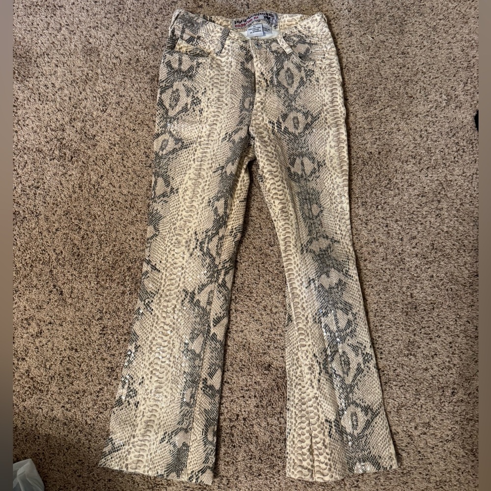 Parasuco Snake Print Jeans